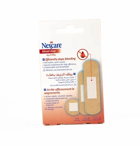 3M, Nexcare Blood-Stop Bandages Assorted - 14 Pcs - 2 3M, Nexcare Blood-Stop Bandages Assorted - 14 Pcs - 2