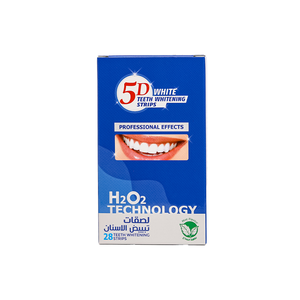 5D, White, Teeth Whitening Strips - 28 Pcs 5D, White, Teeth Whitening Strips - 28 Pcs
