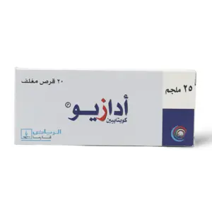 Adazio 25 Mg, Antipsychotic - 20 Tablets - 2 Adazio 25 Mg, Antipsychotic - 20 Tablets - 2