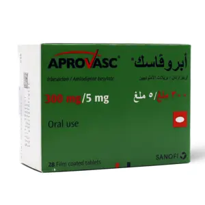 Aprovasc 300/5, For High Blood Pressure - 28 Tablets - 3 Aprovasc 300/5, For High Blood Pressure - 28 Tablets - 3
