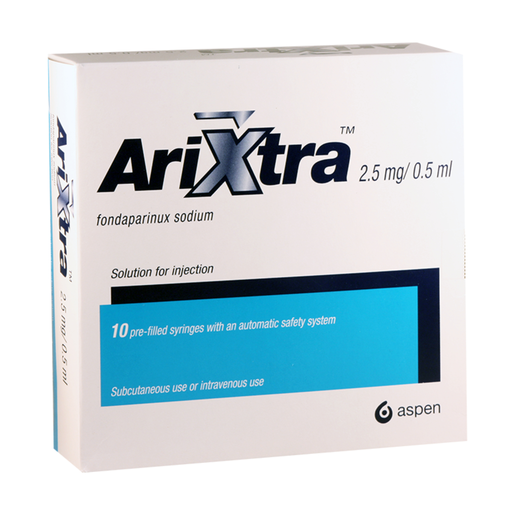 Arixtra 2.5 Mg, Anticoagulant - 10 Pre-Filled Syringes
