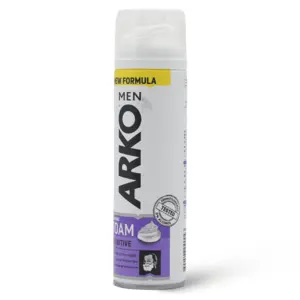 Arko, Men Shaving Foam Sensitive - 200 Ml - 3 Arko, Men Shaving Foam Sensitive - 200 Ml - 3