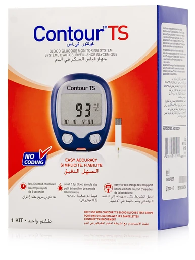 Ascensia, Contour, Ts, Blood Glucose Monitoring System - 1 Device