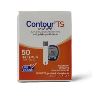 Ascensia Contour Ts Diabetic Strips - 50 Pcs - 1 Ascensia Contour Ts Diabetic Strips - 50 Pcs - 1