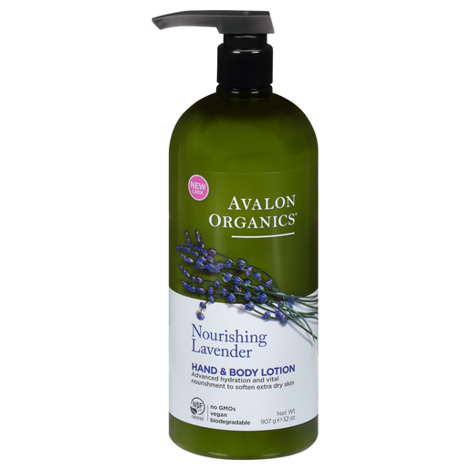 Avalon Organics, Lotion, Nourishing Lavender - 907 Gm