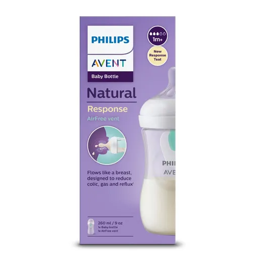 Avent, Natural Baby Feeding Bottle From 1 Month - 260 Ml