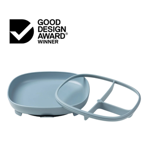 B Box, Baby 2 in 1 Suction Plate, Ocean - 1 pc B Box, Baby 2 in 1 Suction Plate, Ocean - 1 pc
