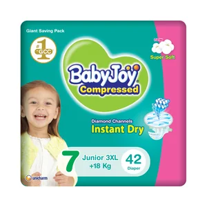 Babyjoy, Baby Diapers Size 7 Giant Pack - 42 Pcs Babyjoy, Baby Diapers Size 7 Giant Pack - 42 Pcs