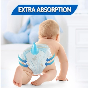 Bambi, Baby Diapers Size 4 Super Pack - 124 Pcs - 6 Bambi, Baby Diapers Size 4 Super Pack - 124 Pcs - 6