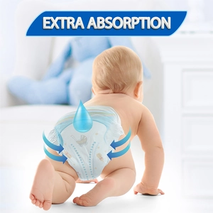 Bambi, Baby Diapers Size 6 Super Pack - 72 Pcs - 4 Bambi, Baby Diapers Size 6 Super Pack - 72 Pcs - 4