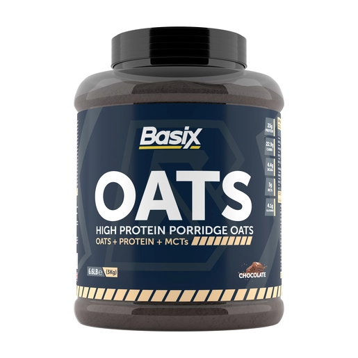 Basix, Oats High Protein Porridge Oats Chocolate - 3 Kg