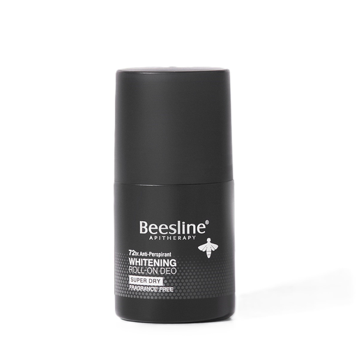 Beesline, Deodorant Roll-On, Super Dry, Fragrance-Free, 72 Hrs. Protection, For Men - 50 Ml