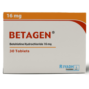 Betagen 16 Mg, Reduce Vertigo & Motion Sickness - 30 Tablets - 4 Betagen 16 Mg, Reduce Vertigo & Motion Sickness - 30 Tablets - 4