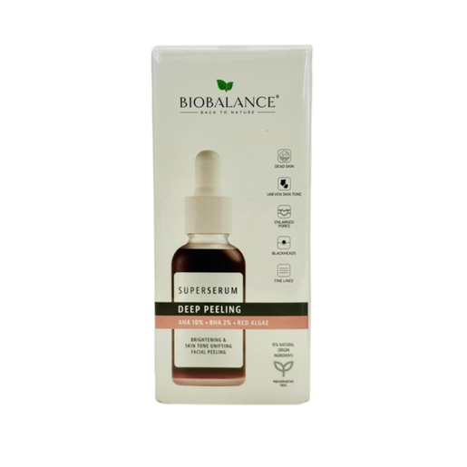 Bio Balance, Serum, Deep Peeling, Brightening & Tone Unifying - 30Ml