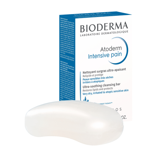 Bioderma Atoderm Pain Soap Bar For Ultra Cleansing Rich For Very Dry And Atopic Dermatitis Eczema - 150 Gm