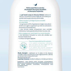 Biolane, For Children Body & Hair Cleanser Gel - 750 Ml - 2 Biolane, For Children Body & Hair Cleanser Gel - 750 Ml - 2