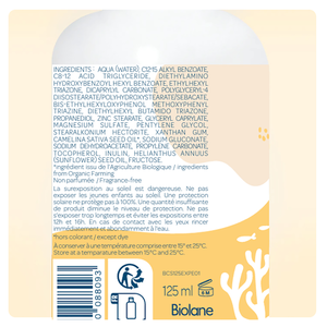 Biolane, For Children Sun Screen Spf50 - 125 Ml - 3 Biolane, For Children Sun Screen Spf50 - 125 Ml - 3