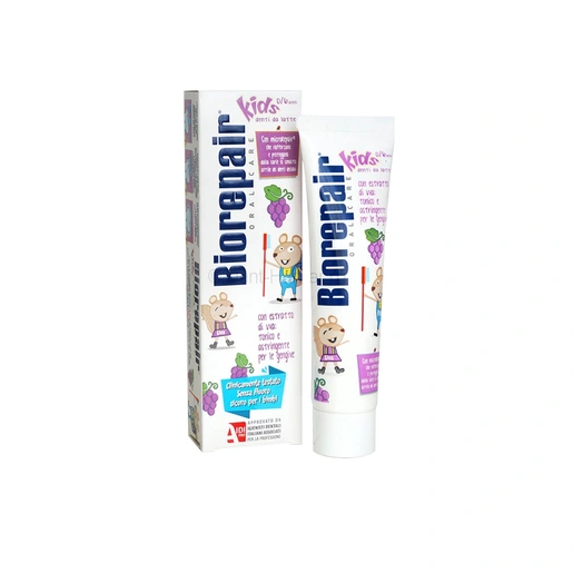 Biorepair, Toothpaste Kids, Grape Flavour - 50 Ml