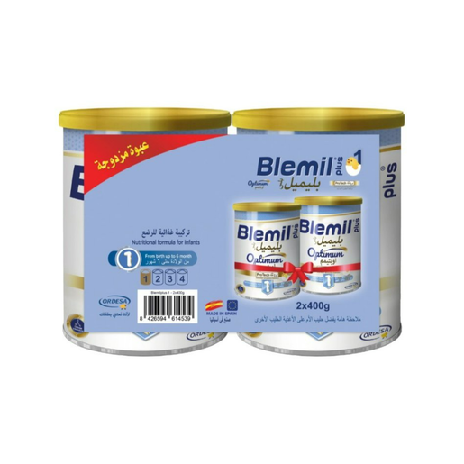 Blemil Plus, Baby Milk Stage 1 Dual Pack - 1 Kit