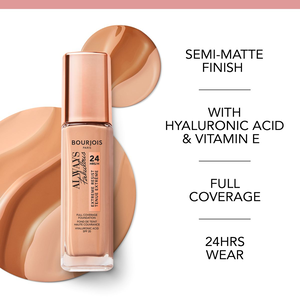 Bourjois, Foundation, Last For 24 Hours, Vanilla - 1 Pc - 4 Bourjois, Foundation, Last For 24 Hours, Vanilla - 1 Pc - 4