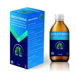 Breathiona, Syrup, Relieves Cough - 100 Ml Breathiona, Syrup, Relieves Cough - 100 Ml