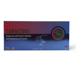 Carnitova, Food Supplement Drinkable -20 Vials Carnitova, Food Supplement Drinkable -20 Vials