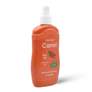 Carrot Sun Tanning Oil Spray With Carrot Oil - 200 Ml - 3 Carrot Sun Tanning Oil Spray With Carrot Oil - 200 Ml - 3
