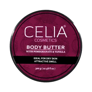 Celia, Body Butter Pomegranate & Vanilla - 300 Gm Celia, Body Butter Pomegranate & Vanilla - 300 Gm