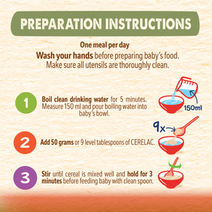 Cerelac, Infant Cereals With Iron+ Wheat +6 Months - 400 Gm - 5 Cerelac, Infant Cereals With Iron+ Wheat +6 Months - 400 Gm - 5