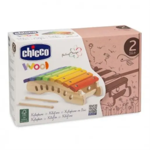 Chicco, Kids Toy Xylophone Wood - 1 Pc