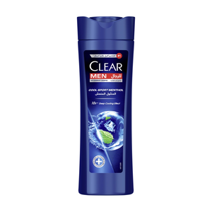 Clear, Men Shampoo, Anti-Dandruff, Cool Menthol - 400 Ml Clear, Men Shampoo, Anti-Dandruff, Cool Menthol - 400 Ml