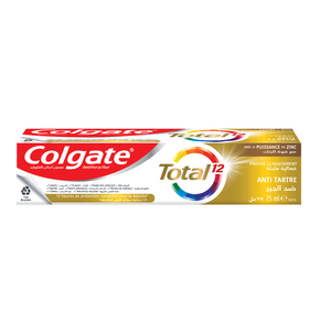 Colgate, Toothpaste Total 12 Anti Tartar - 75 Ml - 2 Colgate, Toothpaste Total 12 Anti Tartar - 75 Ml - 2