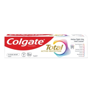 Colgate, Toothpaste Total 12 Clean Mint - 75 Ml Colgate, Toothpaste Total 12 Clean Mint - 75 Ml