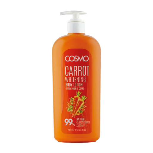Cosmo, Whitening Body Lotion With Carrot Extract - 750 Ml