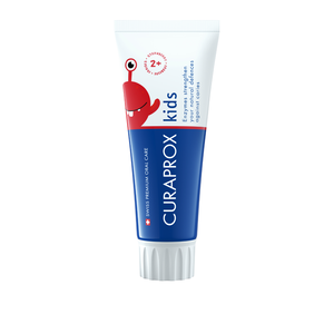 Curaprox, Toothpaste For Kids Strawberry - 60 Ml - 3 Curaprox, Toothpaste For Kids Strawberry - 60 Ml - 3
