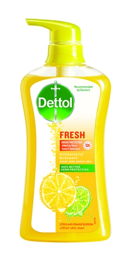 Dettol, Body Wash Fresh Antibacterial Citrus - 500 Ml