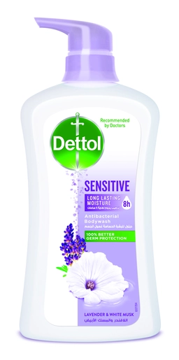 Dettol, Body Wash Sensitive Antibacterial Lavender - 500 Ml