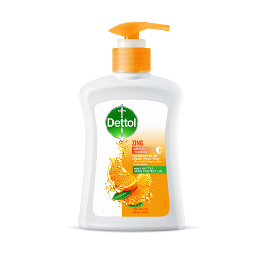 Dettol, Hand Wash, Zing, Orange Zest - 200 Ml