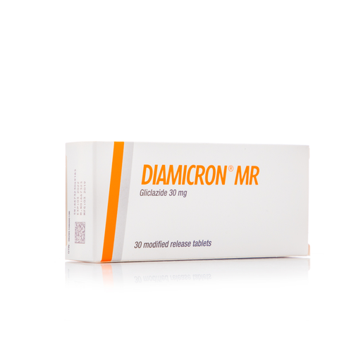 Diamicron MR 30 Mg, Reduce Blood Glucose Level - 30 Tablets