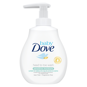 Dove Baby, Head to Toe Wash Sensitive Moisture - 200 Ml - 2 Dove Baby, Head to Toe Wash Sensitive Moisture - 200 Ml - 2