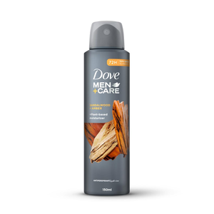 Dove, Men Care Antiperspirant Spray Sandalwood 72H - 150 Ml Dove, Men Care Antiperspirant Spray Sandalwood 72H - 150 Ml
