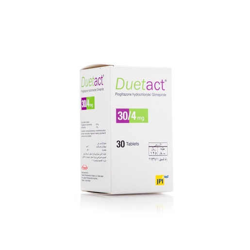 Duetact 30/4, Reduce Blood Glucose Level - 30 Tablets