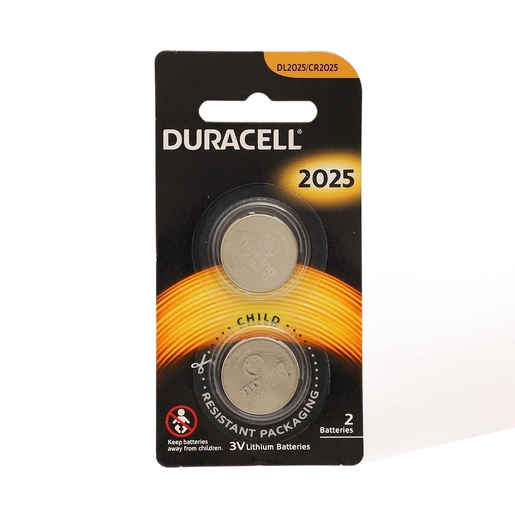 Duracell, Coin Battery 3V Lithium - 2 Pcs