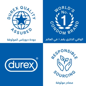 Durex, Condom Mutual Pleasure - 3 Pcs - 7 Durex, Condom Mutual Pleasure - 3 Pcs - 7
