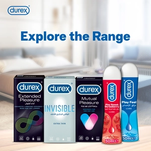 Durex, Condom Mutual Pleasure - 3 Pcs - 8 Durex, Condom Mutual Pleasure - 3 Pcs - 8