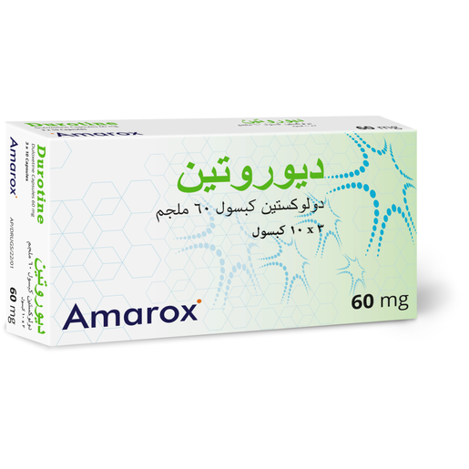 Durotine, Duloxetine, 60 Mg - 30 Capsules