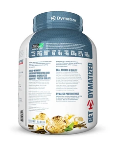 Dymatize, Iso 100 Gourmet Protein Powder Vanilla - 2.3 Kg - 3 Dymatize, Iso 100 Gourmet Protein Powder Vanilla - 2.3 Kg - 3