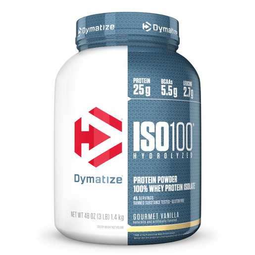 Dymatize, Iso 100 Protein Gourmet Vanilla - 1.4 Kg