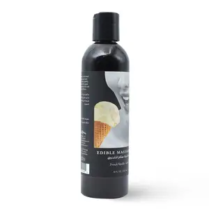 Earthly Body Massage Oil Vanilla Flavor - 237 Ml - 4 Earthly Body Massage Oil Vanilla Flavor - 237 Ml - 4