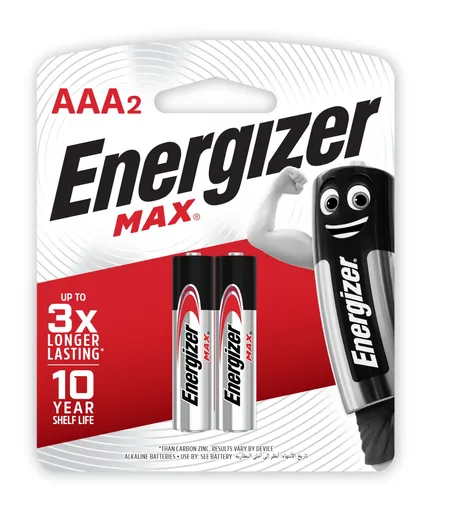 Energizer, Battery Max E92Bp2 Aaa2 - 1 Kit